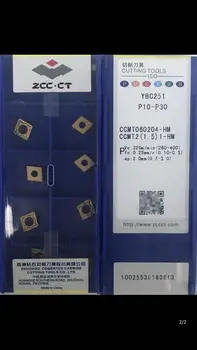 10VNT CCMT060204 Aukštos kokybės, bendrosios paskirties karbido CCMT060204 CNC tekinimo staklių accessoriesCCMT