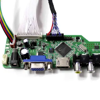 1366X768 Raiškos HD MI VGA, AV, USB RF LCD Valdybos T. V56.03 M185BGE už 18.5 colių LCD Ekranas