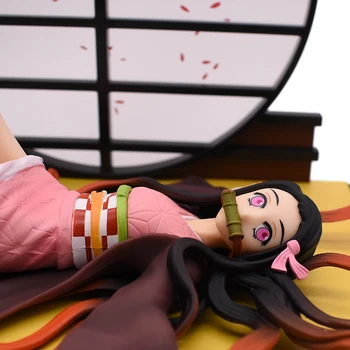 15cm Anime Duomenys Demon Slayer Kamado Nezuko Veiksmų Figurals Seksualus Kamado Nezuko Gulėti Žaislai, Kolekcines, Modelį PVC Lėlės