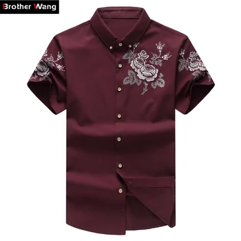 2019 nauji vyriški marškiniai Mados atsitiktinis spausdinimo modelius trumparankoviai marškinėliai Didelio dydžio Prekės vyrų drabužiai 5XL 6XL