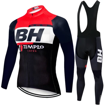 2021 komanda BH roupa ciclismo masculino vasarą, pavasarį dviračiu Dėvėti Dviračių MTB quick dry Dviračių džersis kostiumas 20D gelio padas