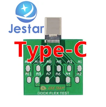 3pcs/daug Micro USB PCB Test Valdybos Įkrovimo Dokas 