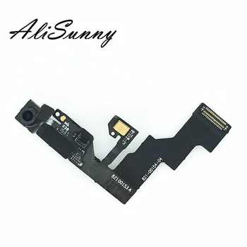 AliSunny 5vnt Priekinė Kamera Flex Cable for iPhone 6S Plius 6SP 6S Susiduria Mažos Kameros, Artumo Jutiklis, Šviesos, atsarginės Dalys