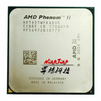 AMD Phenom II X6 1065T 1065 2.9 G 95W Six-Core CPU procesorius HDT65TWFK6DGR Socket AM3