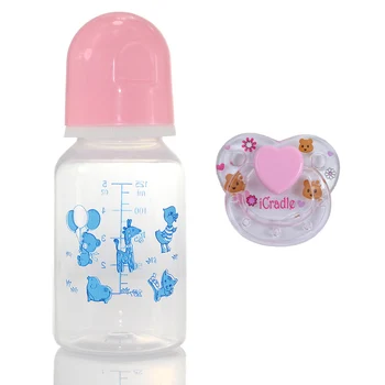 Atgimsta kūdikių lėlės priedai magnetinių žindukas, ir kūdikiui maitinti butelis žaislai vaikams silikono lėlės