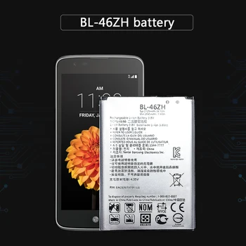 BL-46ZH Baterija LG Leonas Duoklė 2 K7 K8 LS675 D213 H340 L33 X210 BL 46ZH Baterija 2125mAh