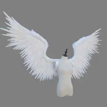 Costumized Nuostabi Juoda Velnias plunksnų sparnai Cosplay fotografijos Žaidimo Ekrano Žaidimas šaudymo rekvizitai EMS nemokamas pristatymas