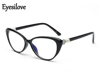 Eyesilove cat-eye moterų skaitymo akiniai mados presbyopia akinius Asferiniai lęšiai anti-reflective +100 +150 +200 +250 +300 +350