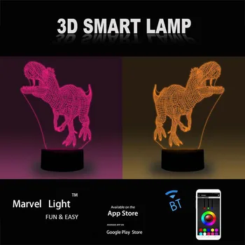 Fullmetal Alchemist 3D naktinė lempa APP Kontroliuoti Vaikų Miegamasis Dekoro USB Baterija Gimtadienio Dovana-Spalvinga Stalo Lempa
