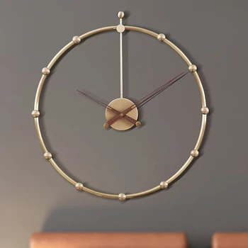 Gryno vario paprastas sieninis laikrodis išjungti mados asmenybės Šiaurės kambarį dekoratyvinių laikrodis