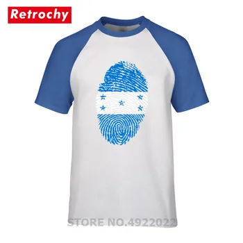 Hondūro Vėliavos pirštų Atspaudų Marškinėlius Klasikiniai vyriški Breaking Bad T-shirt Laisvalaikio Medvilnės Drabužiai Šeimai, Gimtadienio Marškinėliai