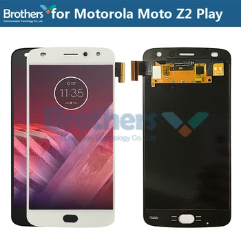 LCD Ekranas Motorola Moto Z2 Žaisti XT1710 LCD Ekranas AMOLED Moto Z2 Žaisti Jutiklinis Ekranas skaitmeninis keitiklis skirtas XT1710 LCD montavimo Įrankius