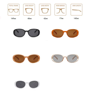 LeonLion 2021 M. Derliaus Ovalo Formos Akiniai Nuo Saulės Moterims/Vyrams Maža Akiniai Moterų Ovalo Formos Akinius Moterims Prekės Ženklo Dizaineris Oculos De Sol Gafas