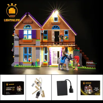 LIGHTAILING LED Šviesos Rinkinys Draugais Serijos Mia ' s House Apšvietimo Komplektas Suderinama Su 41369 (neįeina Modelis)