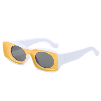 Maža stačiakampio formos akiniai nuo saulės moterų aikštėje mažas rėmo akiniai nuo saulės moterų 2020 m. vasaros stiliaus moteris uv400