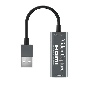 Mini 1080P HDMI USB 2.0 Video Capture Card Full HD Žaidimas Įrašymo Langelį PS4 