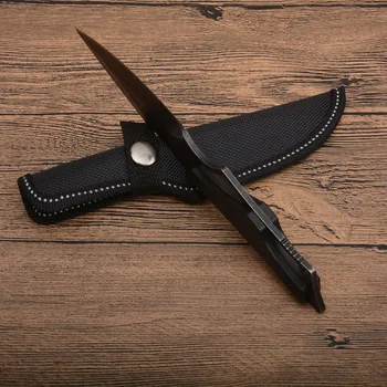 NAUJAS fiksuotu peilis 8CR13 Ašmenys G10 rankena lauko kempingas medžioklės peilis Taktinis išgyvenimo kišenėje Naudingumas Peiliai EDC įrankis