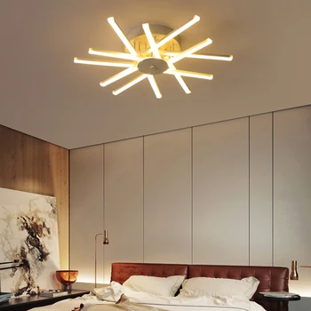 Nuotolinio valdymo Akrilo šiuolaikinės liustra, Patalpų, namų apdailos Mados LED šviestuvo