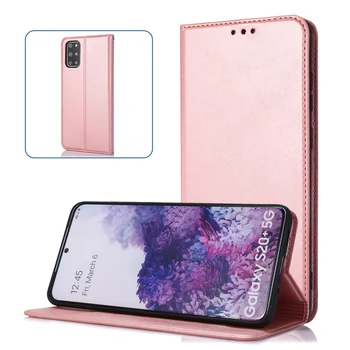 Odos Flip Case For Samsung S10 S20 S8 S9 Plus S7Edge Galaxy Note 8 9 10 20 Ultra J4 J6 Plius Magnetinio Piniginės Kortelę Stovo Dangtelis
