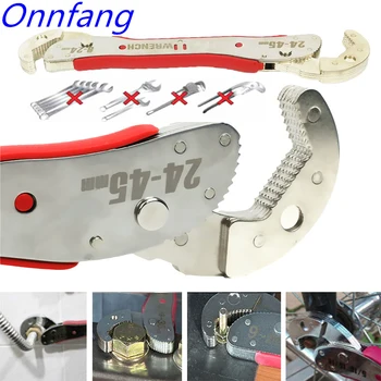 Onnfang Reguliuojamas Raktas Multi-Funkcija Raktas Universalus Įrankis klyuch Remontas Rankinių Įrankių Rinkinys Universalus Raktu Veržles Namų Vamzdis Įrankis