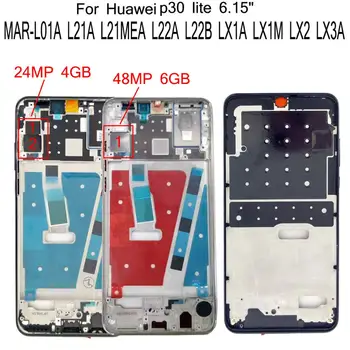 Originali Nauja Huawei 30 Lite Nova 4E MAR-L01A MAR-L21A MAR-L21MEA L22A L22B LX1A MAR-LX1M MAR-LX2 LX3A LCD Ekranas Jutiklinis Ekranas