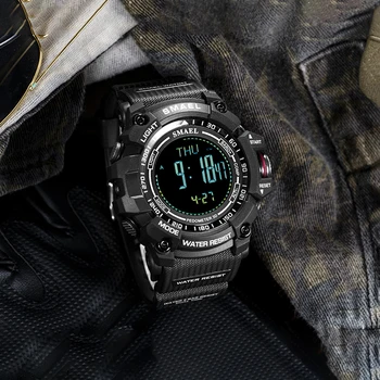 SMALE Smart Watch Vyras 2021 Vandeniui Kompasas Laikrodžiai Su Slėgio Aukštis Matavimo Vyrų Sporto Laikrodžiai Kalendorius 2021 8020