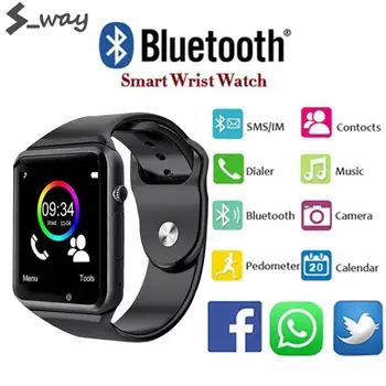 Smart Watch Laikrodis Sync Pranešėjas Palaiko SIM TF Kortelės Ryšį už 