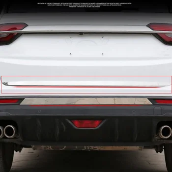Tonlinker Išorė Automobilio bagažo skyriaus Durų Dangtelio lipdukas, Skirtas Geely SX11 Coolray 2018-20 Automobilių optikos 1 Vnt. Nerūdijančio plieno Dangčio Lipdukas