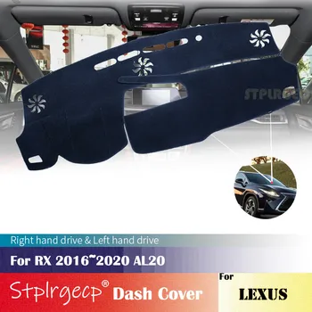 Už Lexus RX 2016~2020 AL20 neslystantis prietaisų Skydelio Dangtelis Apsaugos Trinkelėmis, Automobilių Reikmenys skėtį nuo saulės Kilimų 2019 m. 2017 m. 2018 m.