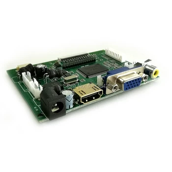 VGA+AV controller ratai valdyba 40-Pin LVDS 1366*768 Rinkinys B133XTN01/B133XW01/B133XW02/B133XW03/B133XW04 ekrano nešiojamas 60Hz