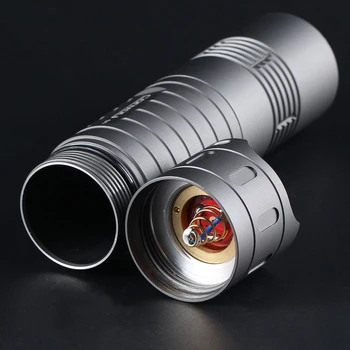 Vilkstinė S11 su Kry XHP50.2 2400lm LED Žibintuvėlis 26650/18650 Lanterna Fakelas 