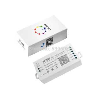 WIFI APP valdytojas SP108E paprastai naudojamas WS2812BWS2811SK6812 DMX512 Led Juosta pixel lempos RGB/RGBW dc5v-24v