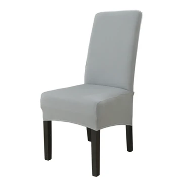 XL vientisos spalvos kėdė padengti spandex, valgomasis, kambarys, elastinga medžiaga Šiuolaikinių Užvalkalai, Baldai Padengti Virtuvės Vestuvių puotą