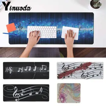Yinuoda Derliaus Cool Muzikos įrašus teka Žaidimų Žaidėjas stalas laptop Guma Pelės Kilimėlis 